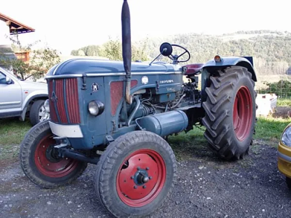 Hanomag Brilliant 600 von Bierbauer/Schmidt (Baujahr 1961) – Traktor-Oldtimer-Club Markt Hartmannsdorf