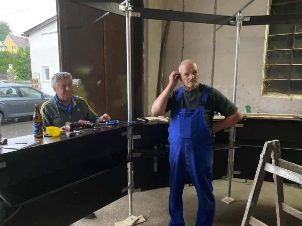 NEUER AUSSCHANKSTAND 2020 – Traktor-Oldtimer-Club Markt Hartmannsdorf, Foto 5