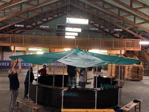 NEUER AUSSCHANKSTAND 2020 – Traktor-Oldtimer-Club Markt Hartmannsdorf, Foto 13