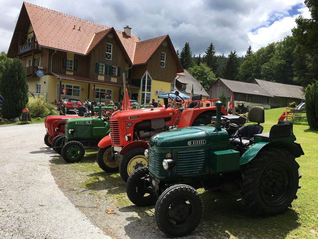 Traktor Oldtimer Club Veranstaltung 3-Tagesausfahrt Weststeiermark