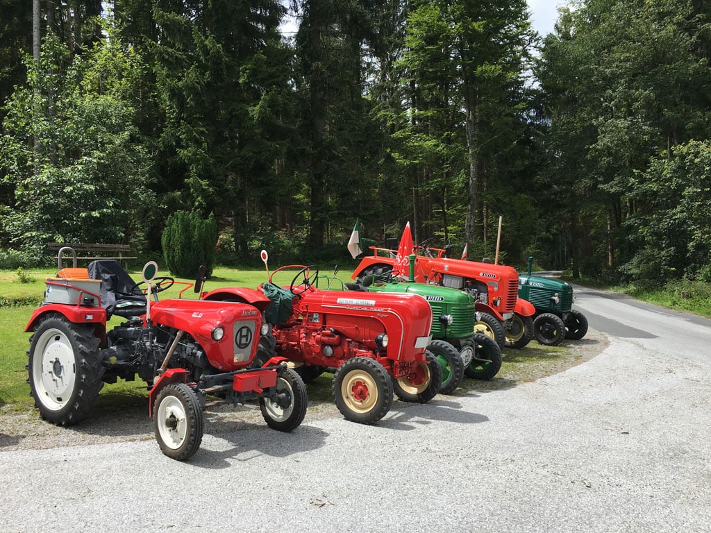 Traktor Oldtimer Club Veranstaltung 3-Tagesausfahrt Weststeiermark