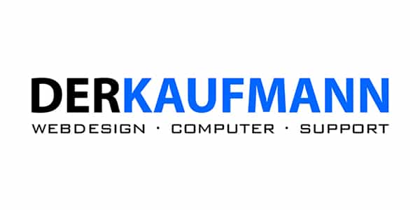 Logo DERKAUFMANN, Webdesign, Computer, Computersupport